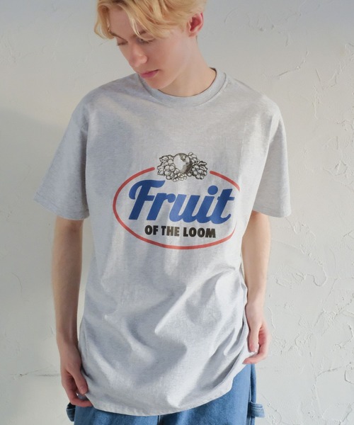 FRUIT OF THE LOOM(フルーツオブザルーム)の「プリントTシャツ30(Tシャツ/カットソー・メンズ・ホワイト/ブラック/グレー・M/L/XL)」の3枚目の写真