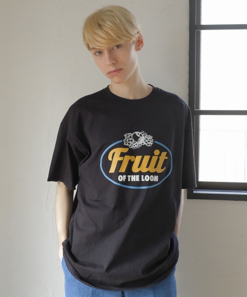 FRUIT OF THE LOOM(フルーツオブザルーム)の「プリントTシャツ30(Tシャツ/カットソー・メンズ・ホワイト/ブラック/グレー・M/L/XL)」の1枚目の写真