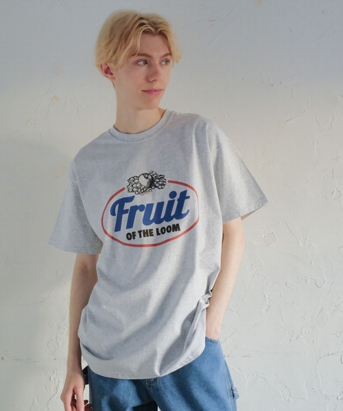 FRUIT OF THE LOOM(フルーツオブザルーム)の「プリントTシャツ30(Tシャツ/カットソー・メンズ・ホワイト/ブラック/グレー・M/L/XL)」の8枚目の写真