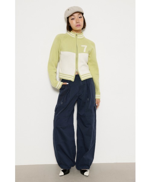 LAGUA GEM（ラグアジェム）の「STRING OVER パンツ（カーゴパンツ