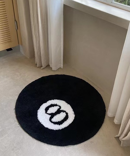 ステューシー ラグ 8 BALL RUG （STUSSY 8-BALL RUG エイト