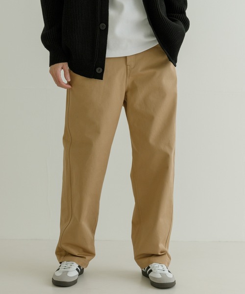 URBAN RESEARCH(アーバンリサーチ)の「ノータックチノパンツ(チノパンツ・メンズ・カーキ/ホワイト/ベージュ・MEDIUM/SMALL/LARGE)」の2枚目の写真