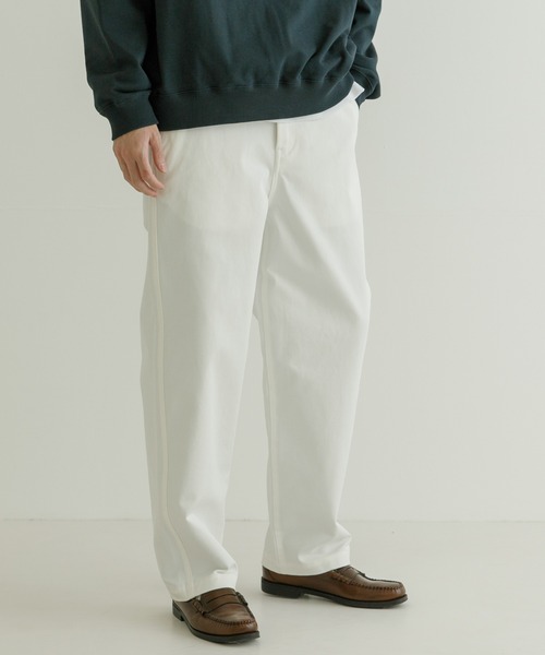 URBAN RESEARCH(アーバンリサーチ)の「ノータックチノパンツ(チノパンツ・メンズ・カーキ/ホワイト/ベージュ・MEDIUM/SMALL/LARGE)」の1枚目の写真