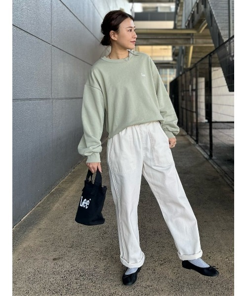 BACK NUMBER(バックナンバー)の「【BACK NUMBER】ペインターイージーパンツ(カーゴパンツ・レディース・キナリ・S/M/L)」の18枚目の写真