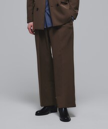 tk.TAKEO KIKUCHI | Stadt cloth ワイドストレートスラックス（セットアップ対応）(その他パンツ)