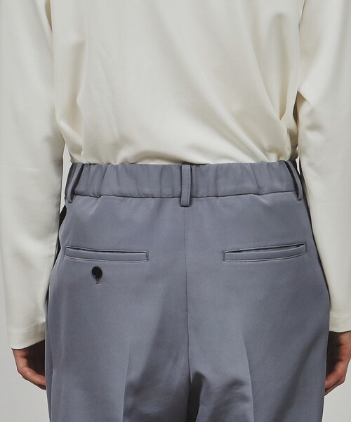 tk.TAKEO KIKUCHI（ティーケータケオキクチ）の「◆Stadt cloth ワイドストレートスラックス（セットアップ対応）（その他パンツ・メンズ・ダークグレー/ブラック/ダークブラウン・02/01/03）」の9枚目の写真