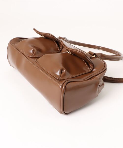 HALEY PESCA（ヘーリーペスカ）の「HALEY PESCA/【軽量】2ポケットハンドバッグ（ハンドバッグ・レディース・ブラック/ホワイト/ブラウン/レッド・FREE）」の22枚目の写真