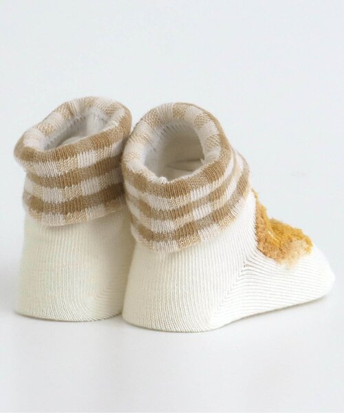 apres les cours(アプレレクール)の「おやつモチーフソックス(ベビーシューズ/ベビーソックス・キッズ・ピンク/アイボリー・12/9)」の7枚目の写真