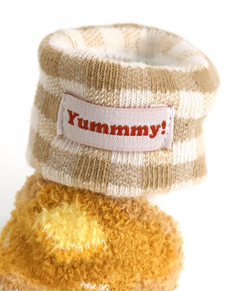 apres les cours(アプレレクール)の「おやつモチーフソックス(ベビーシューズ/ベビーソックス・キッズ・ピンク/アイボリー・12/9)」の13枚目の写真