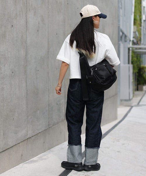 COLONY 2139（コロニートゥーワンスリーナイン）の「撥水BIGショルダーバッグ（ショルダーバッグ・レディース・アイボリー/ブラック・FREE）」の18枚目の写真