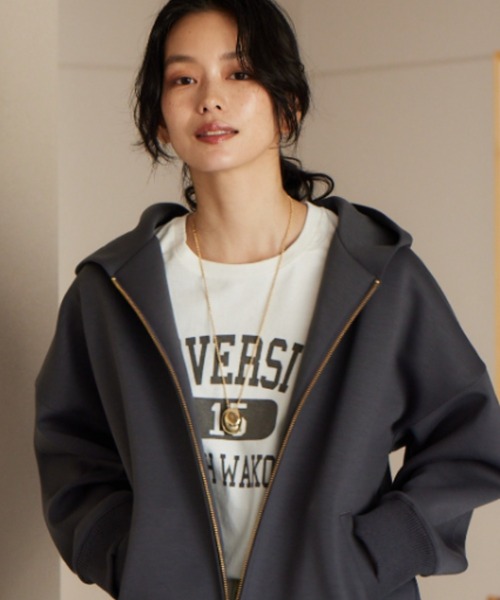 surt(サート)の「BARNYARDSTORM / 【SURT】ナンバー T(Tシャツ/カットソー・レディース・ブルー/ホワイト・FREE)」の5枚目の写真
