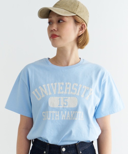 surt(サート)の「BARNYARDSTORM / 【SURT】ナンバー T(Tシャツ/カットソー・レディース・ブルー/ホワイト・FREE)」の21枚目の写真
