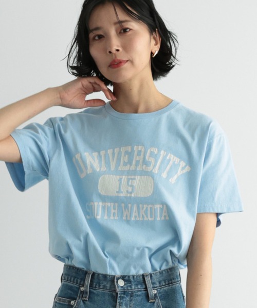 surt(サート)の「BARNYARDSTORM / 【SURT】ナンバー T(Tシャツ/カットソー・レディース・ブルー/ホワイト・FREE)」の17枚目の写真