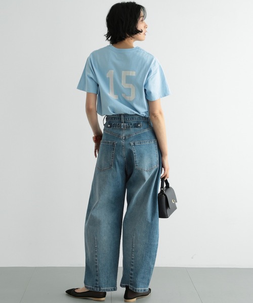 surt(サート)の「BARNYARDSTORM / 【SURT】ナンバー T(Tシャツ/カットソー・レディース・ブルー/ホワイト・FREE)」の20枚目の写真