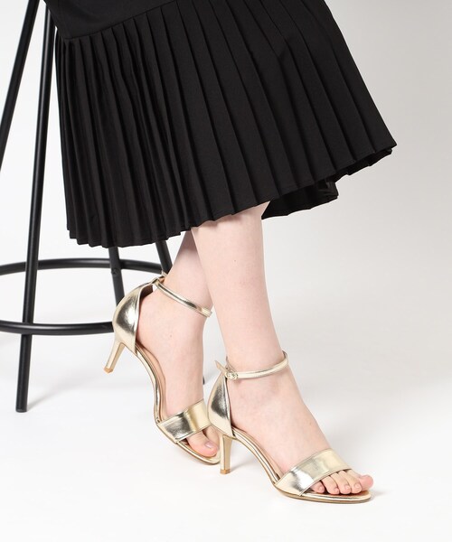 ESPERANZA(エスペランサ)の「カウンター付きアンクルストラップサンダル 24SS(サンダル・レディース・ブラック系/ベージュ系/ゴールド・LL/L/M/S)」の20枚目の写真