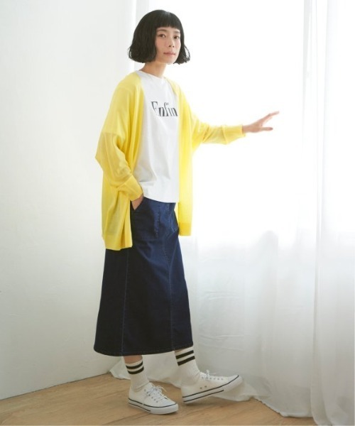 LBC（エルビーシー）の「プリントロゴTシャツ（Tシャツ/カットソー・レディース・ホワイト/チャコールグレー/グリーン/ライトベージュ/グレー/イエロー・M/L）」の17枚目の写真