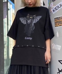 Candy Stripper | KITTEN DEVIL 2WAY Tシャツ(Tシャツ/カットソー)