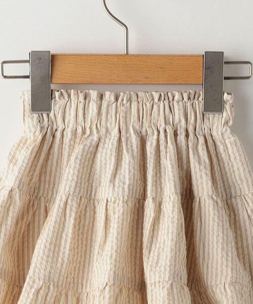 SHIPS（シップス）の「SHIPS KIDS:80～90cm / ブルマ付き ティアード スカート（スカート・キッズ・ベージュ系その他/ネイビー・80/90）」の6枚目の写真