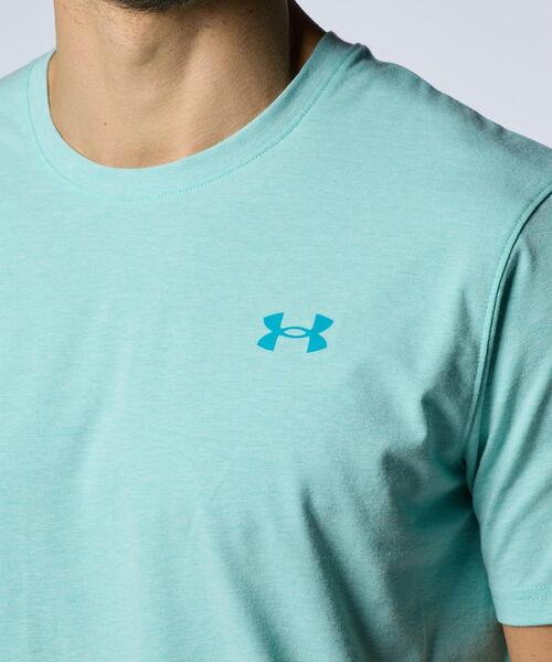 UNDER ARMOUR(アンダーアーマー)の「UAパフォーマンスコットン ショートスリーブTシャツ(トレーニング/メンズ)(Tシャツ/カットソー・メンズ・ブルー系・XL/L/M/S/XXL)」の9枚目の写真