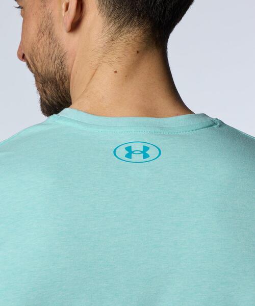 UNDER ARMOUR(アンダーアーマー)の「UAパフォーマンスコットン ショートスリーブTシャツ(トレーニング/メンズ)(Tシャツ/カットソー・メンズ・ブルー系・XL/L/M/S/XXL)」の10枚目の写真