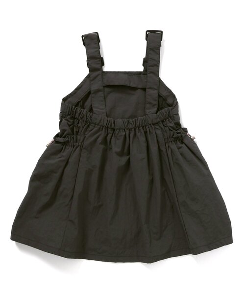 BREEZE(ブリーズ)の「シャカシャカドロストポケットジャンスカ(ジャンパースカート・キッズ・チャコール/カーキ・80/90/100/110/120/130)」の11枚目の写真