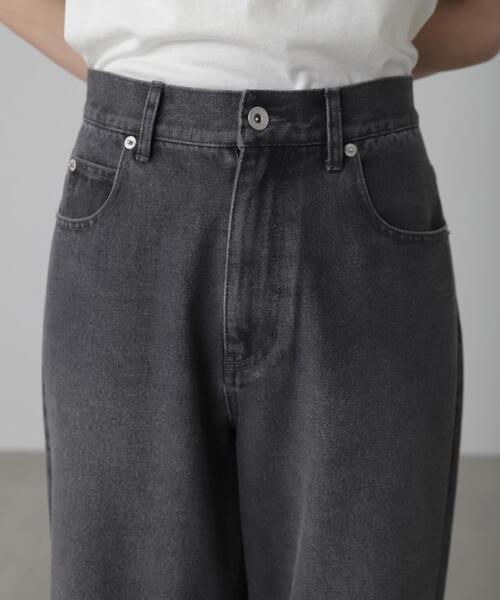 FREE'S MART（フリーズマート）の「◆[低身長サイズ/Sシリーズ]ニーオープンストレートデニム（デニムパンツ・レディース・ブルー系その他3/ブラック系その他・MEDIUM/SMALL/X-SMALL）」の22枚目の写真