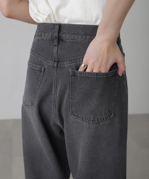 FREE'S MART（フリーズマート）の「◆[低身長サイズ/Sシリーズ]ニーオープンストレートデニム（デニムパンツ・レディース・ブルー系その他3/ブラック系その他・MEDIUM/SMALL/X-SMALL）」の13枚目の写真