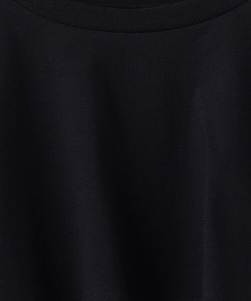 6(ロク)の「<6(ROKU)>コットン ノースリーブ&ケープTシャツ(Tシャツ/カットソー・レディース・ホワイト/ブラック・FREE)」の22枚目の写真