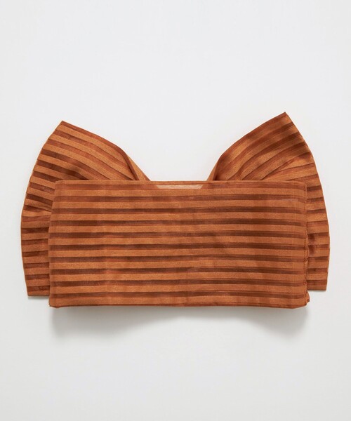 green label relaxing（グリーンレーベルリラクシング）の「GLR 浴衣 ヤバネ×アサガオ（浴衣・キッズ・オフホワイト/ライラック・S/M/L）」の12枚目の写真