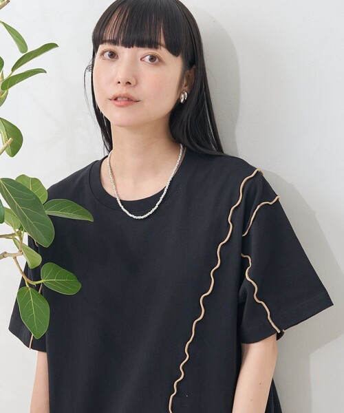 tシャツ 配色メローカットソー レディース セール】配色メローTシャツ（Tシャツ/カットソー）｜FREAK'S
