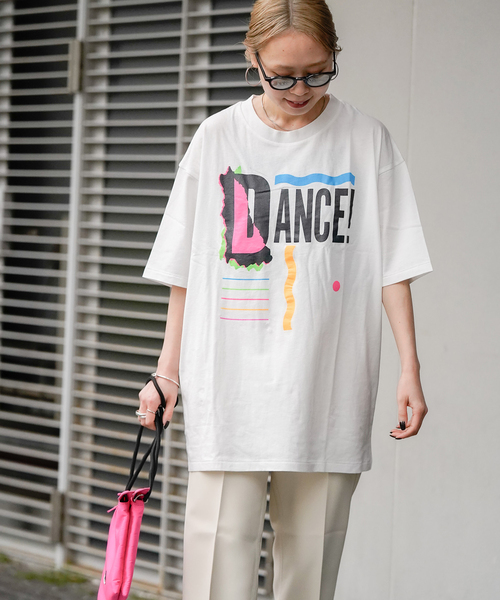 OUTDOOR PRODUCTS（アウトドアプロダクツ）の「DANCE LOGO TEE（Tシャツ/カットソー・レディース・ホワイト/ブラック・FREE）」の11枚目の写真