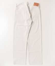 GOLD 東洋　ホワイトデニム GOLD（ゴールド）の「gold | 5ポケット ワイドデニムパンツ MEN