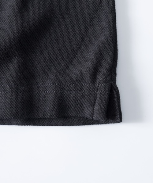 NYLAUS（ナイラス）の「レギュラーフィット 脇消臭テープ 交編鹿の子 ショートスリーブ ポロシャツ（ポロシャツ・メンズ・ブラック/ブルー/ターコイズブルー/ネイビー/レッド/ホワイト・LL/L/M/XS/S）」の11枚目の写真