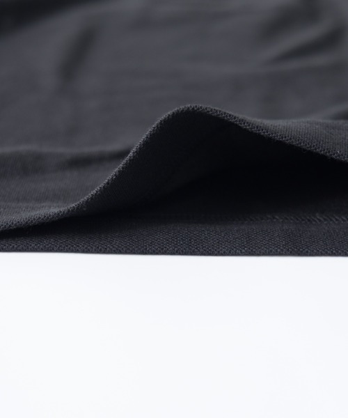 NYLAUS（ナイラス）の「レギュラーフィット 脇消臭テープ 交編鹿の子 ショートスリーブ ポロシャツ（ポロシャツ・メンズ・ブラック/ブルー/ターコイズブルー/ネイビー/レッド/ホワイト・LL/L/M/XS/S）」の12枚目の写真