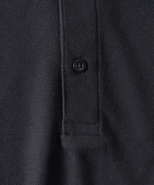 NYLAUS（ナイラス）の「レギュラーフィット 脇消臭テープ 交編鹿の子 ショートスリーブ ポロシャツ（ポロシャツ・メンズ・ブラック/ブルー/ターコイズブルー/ネイビー/レッド/ホワイト・LL/L/M/XS/S）」の8枚目の写真