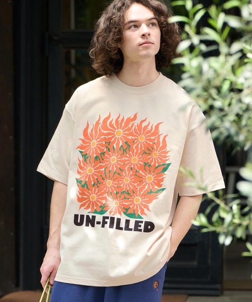 mt9101- GERBERA TIGER PT HEAVY WEIGHT BIG-T Tシャツ（Tシャツ/カットソー）｜UN-FILLED（アンフィルド）