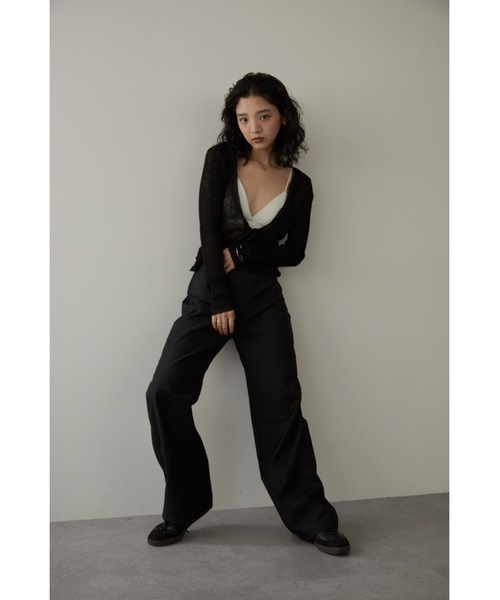 DRWCYS(ドロシーズ)の「フリルシアーカーデ(カーディガン/ボレロ・レディース・ブラック/アイボリー・FREE)」の20枚目の写真