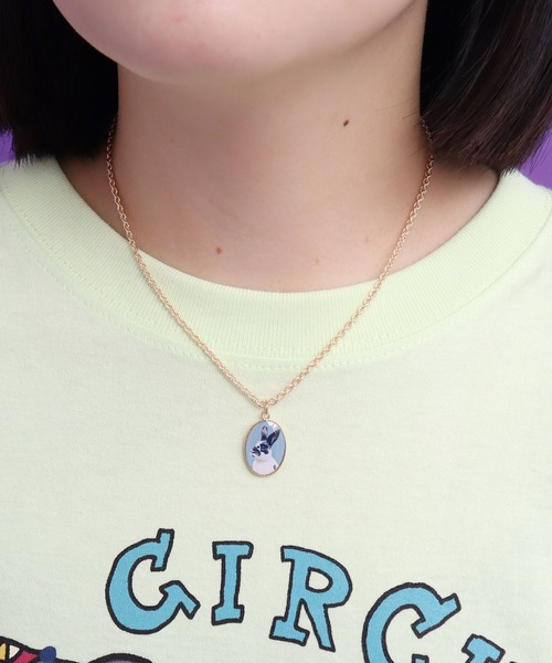 didizizi（ディディジジ）の「ラビットポートレートネックレス（ネックレス・レディース・ゴールド・FREE）」の2枚目の写真