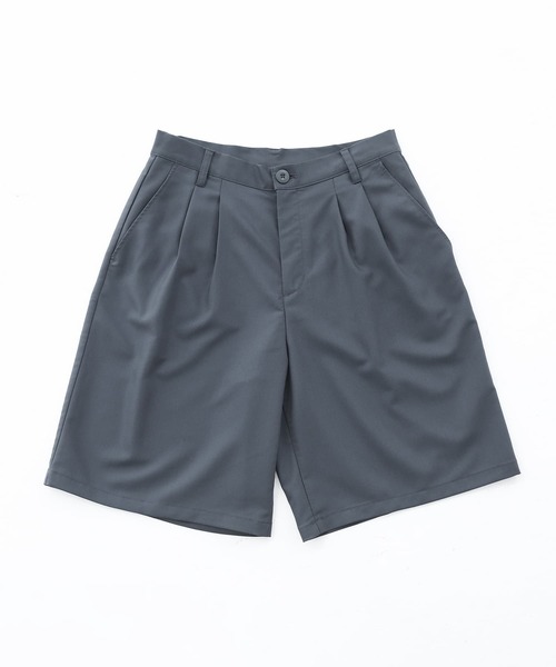 n'OrLABEL(ノアールレーベル)の「ベーシックワイドハーフパンツ(その他パンツ・メンズ・ブラック/グレイッシュブルー・M/L/XL)」の16枚目の写真