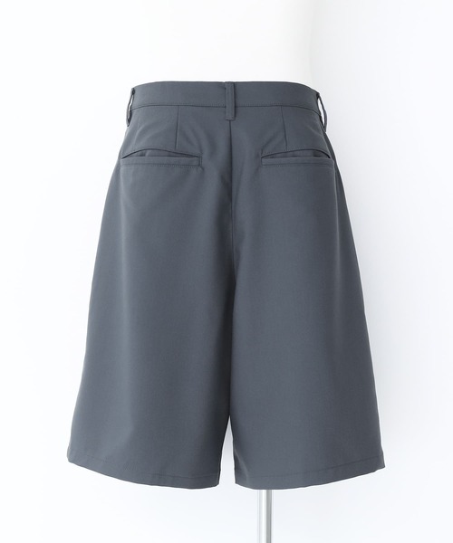 n'OrLABEL(ノアールレーベル)の「ベーシックワイドハーフパンツ(その他パンツ・メンズ・ブラック/グレイッシュブルー・M/L/XL)」の19枚目の写真