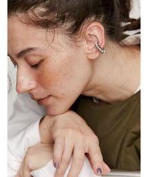 UN3D. | SWIRLY EARCUFFS M(イヤーカフ)