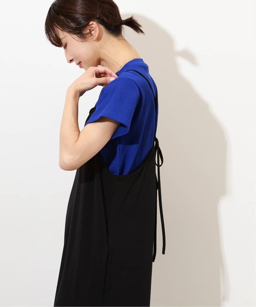 JOURNAL STANDARD relume(ジャーナルスタンダード レリューム)の「《追加2》TCワッフルショートスリーブTシャツ(Tシャツ/カットソー・レディース・ブルー/ホワイト/ブラック/バーガンディー/ストーン・FREE)」の17枚目の写真