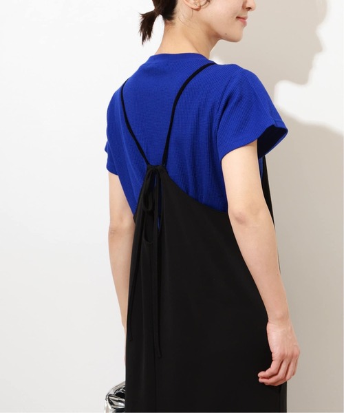 JOURNAL STANDARD relume(ジャーナルスタンダード レリューム)の「《追加2》TCワッフルショートスリーブTシャツ(Tシャツ/カットソー・レディース・ブルー/ホワイト/ブラック/バーガンディー/ストーン・FREE)」の18枚目の写真