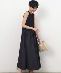 OPAQUE.CLIP | アメスリニットドッキングワンピース【洗濯機洗い可】(ワンピース)