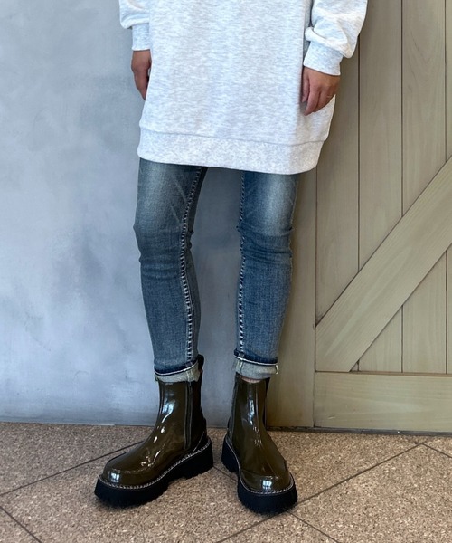 RODEO CROWNS WIDE BOWL（ロデオクラウンズワイドボウル）の「ADDICTIVE TYPE2 SKINNY（デニムパンツ・レディース・ダークブルー/ブルー・27inch/28inch/29inch/23inch/24inch/25inch/26inch）」の4枚目の写真