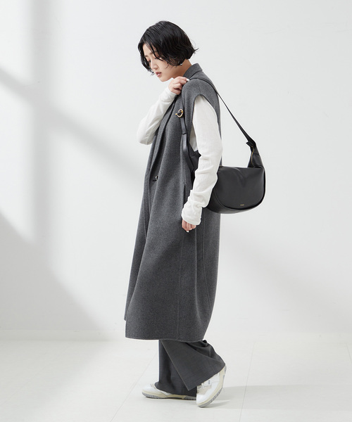 美品▪️ジャーナルスタンダード▪️ウールナイロンリバーベスト▪️ベージュ 追加2》ウールナイロンリバーVEST（ベスト）｜JOURNAL STANDARD