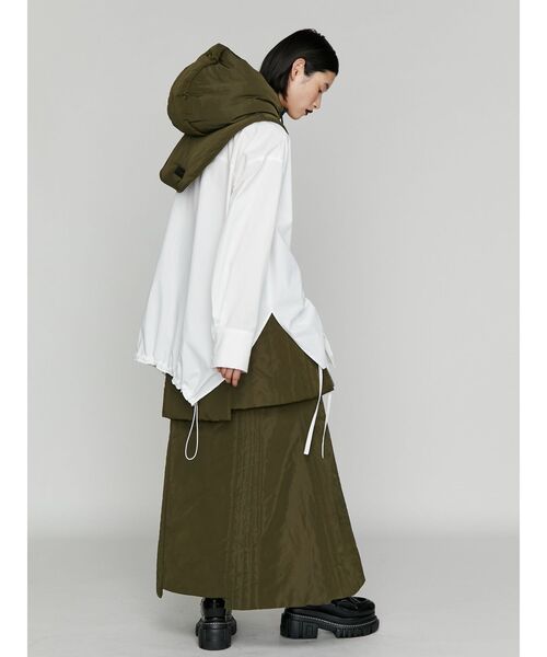 UN3D.(アンスリード)の「HEM GATHER SH / ヘムギャザーシャツ(シャツ/ブラウス・レディース・ホワイト・FREE)」の11枚目の写真