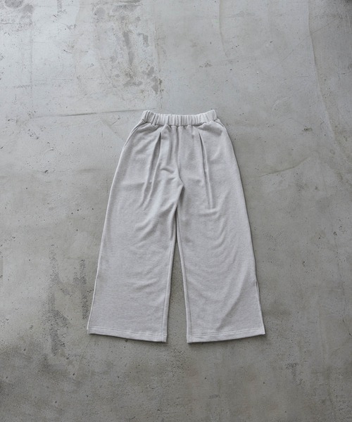 CLEL（クレイル）の「【CLEL】Side Slit Flare Sweat Pants/サイドスリット フレアスウェットパンツ（スウェットパンツ・メンズ・グレー系/ブラック/ライトグレー系・XS/S/M/L）」の12枚目の写真