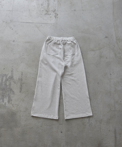 CLEL（クレイル）の「【CLEL】Side Slit Flare Sweat Pants/サイドスリット フレアスウェットパンツ（スウェットパンツ・メンズ・グレー系/ブラック/ライトグレー系・XS/S/M/L）」の13枚目の写真