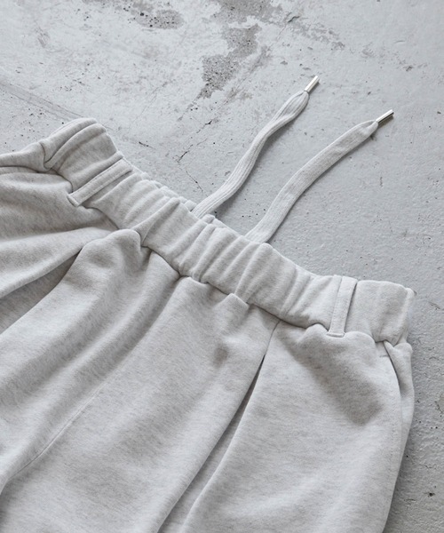 CLEL（クレイル）の「【CLEL】Side Slit Flare Sweat Pants/サイドスリット フレアスウェットパンツ（スウェットパンツ・メンズ・グレー系/ブラック/ライトグレー系・XS/S/M/L）」の14枚目の写真